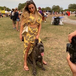 Yellow Top + Skirt Set 🐝